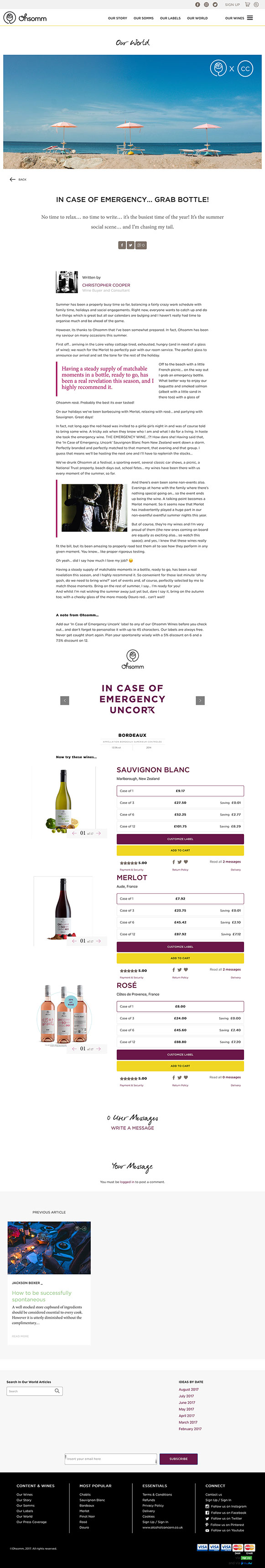 Imbibe Magazine July/Aug 2016 | Your Starter for Ten | Christopher Cooper | Wine Writer